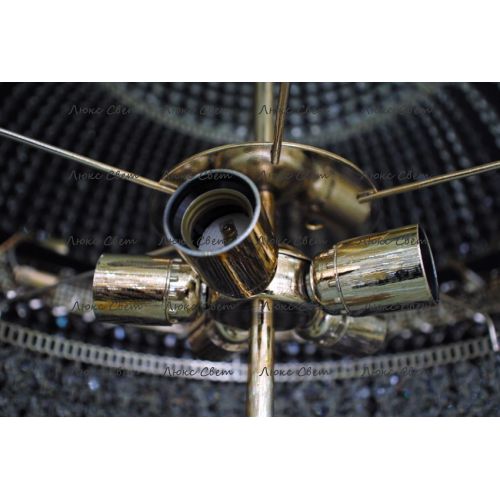 Люстра Водопад камень обтикон в Кирове Гусь Хрустальный