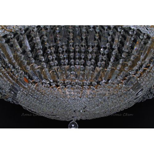 Люстра Кольцо Купол 2 - 1000 мм в Кирове Гусь Хрустальный