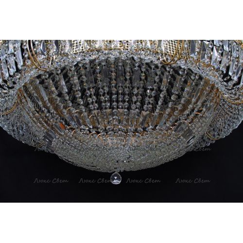 Люстра Кольцо Купол 2 - 1000 мм в Кирове Гусь Хрустальный
