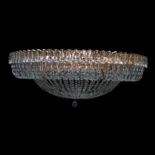 Люстра хрустальная Кольцо Купол 2 - 1000 мм