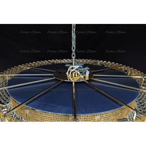 Люстра Кольцо купол 2 - 1000 мм пластина  в Кирове Гусь Хрустальный