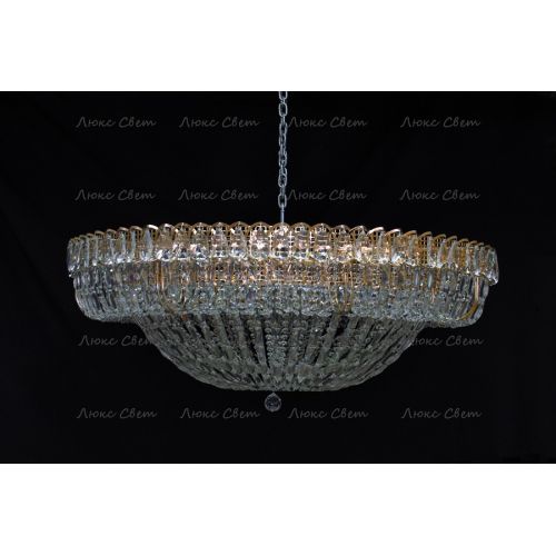 Люстра Кольцо купол 2 - 1000 мм пластина  в Кирове Гусь Хрустальный
