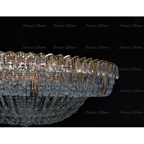 Люстра Кольцо купол 2 - 1000 мм пластина  в Кирове Гусь Хрустальный