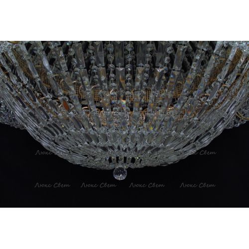 Люстра Кольцо купол 2 - 1000 мм пластина  в Кирове Гусь Хрустальный