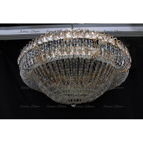 Люстра Кольцо купол 2 - 1000 мм пластина  в Кирове Гусь Хрустальный
