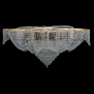 Люстра большого диаметра Лотос 1500 мм