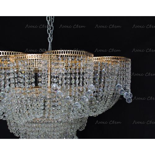 Люстра Лотос 1000 мм  в Кирове Гусь Хрустальный