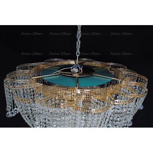 Люстра Лотос 1000 мм  в Кирове Гусь Хрустальный