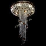 Люстра Анжелика №2 длинная шар 30 мм чайная  в Кирове