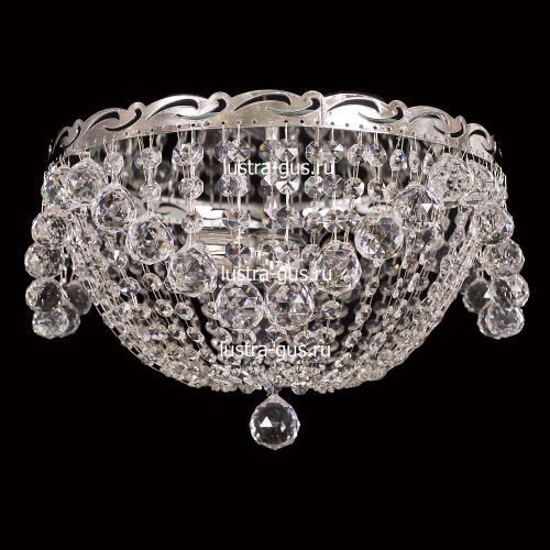 Люстра Анжелика 3 лампы шар 30 мм в Кирове Гусь Хрустальный