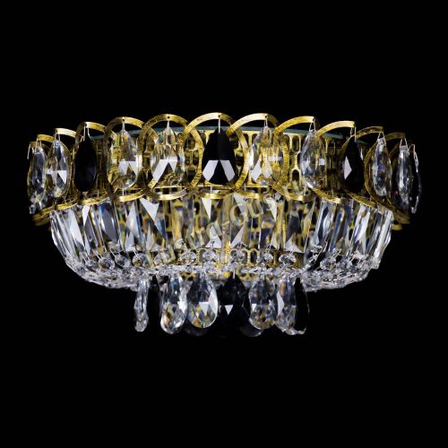 Люстра Астра Бутон №1 черная под бронзу в Кирове Гусь Хрустальный