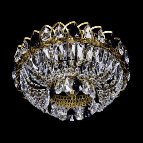 Люстра Астра Бутон №1 черная под бронзу в Кирове Гусь Хрустальный