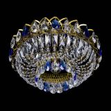 Люстра Астра Бутон №1 синяя под бронзу в Кирове