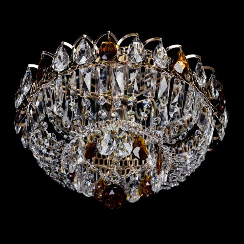 Люстра Астра Бутон №1 с шаром чайная в Кирове Гусь Хрустальный