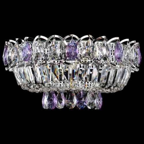 Люстра Астра Бутон №1 фиолетовая в Кирове Гусь Хрустальный