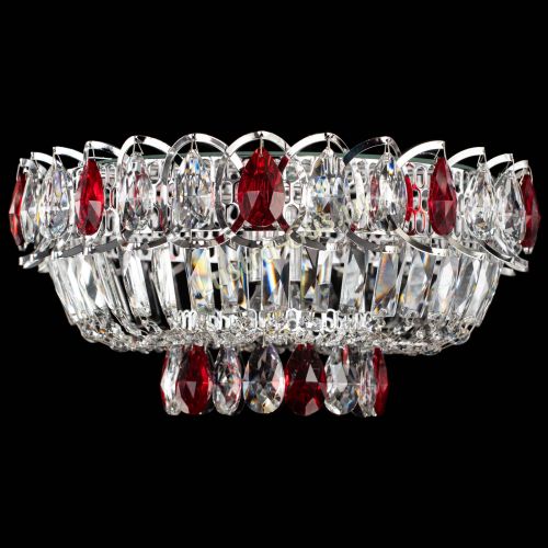 Люстра Астра Бутон №1 красная в Кирове Гусь Хрустальный