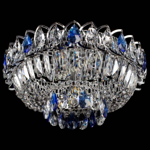 Люстра Астра Бутон №1 синяя в Кирове Гусь Хрустальный