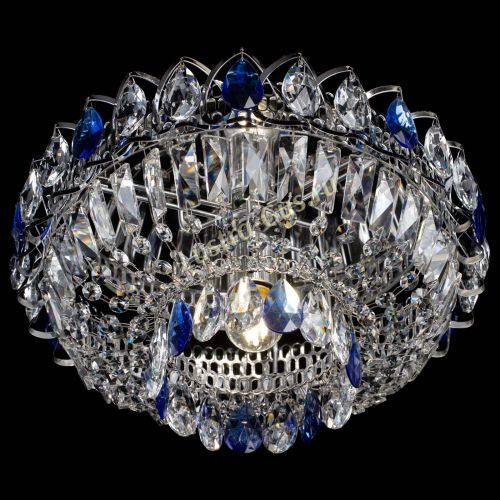 Люстра Астра Бутон №1 синяя в Кирове Гусь Хрустальный