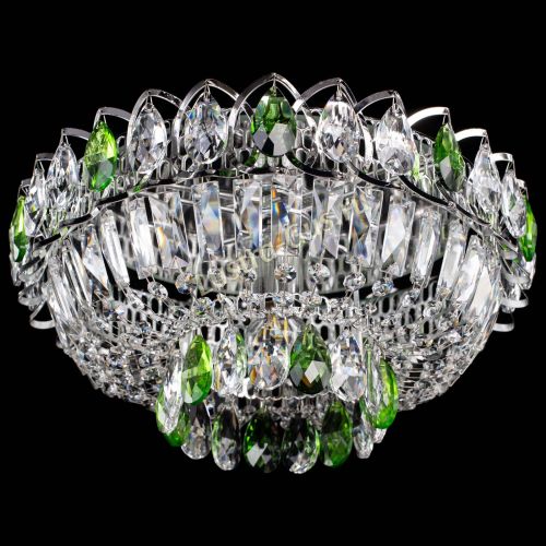 Люстра Астра Бутон №1 зеленая в Кирове Гусь Хрустальный