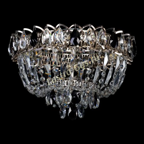 Люстра Астра Бутон №2 черная в Кирове Гусь Хрустальный