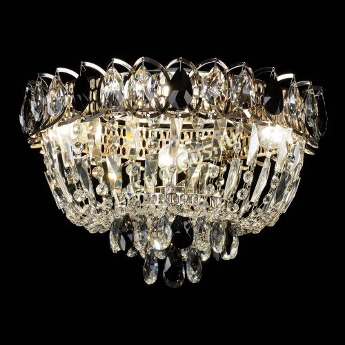 Люстра Астра Бутон №2 черная в Кирове Гусь Хрустальный