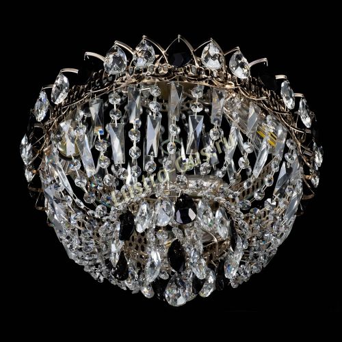 Люстра Астра Бутон №2 черная в Кирове Гусь Хрустальный