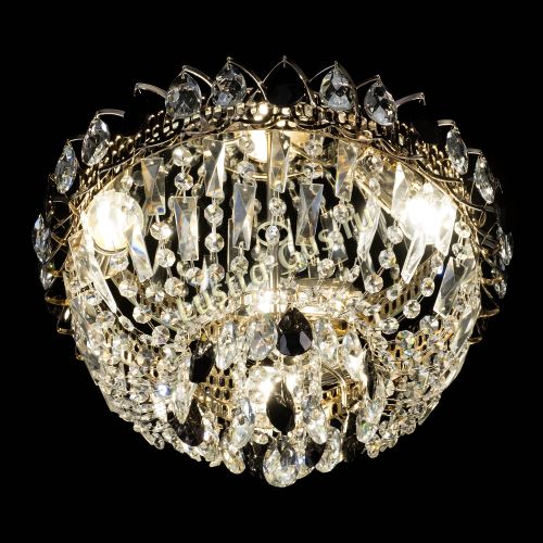 Люстра Астра Бутон №2 черная в Кирове Гусь Хрустальный