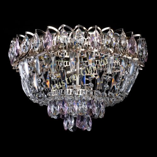 Люстра Астра Бутон №2 розовая в Кирове Гусь Хрустальный