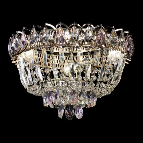 Люстра Астра Бутон №2 розовая в Кирове Гусь Хрустальный