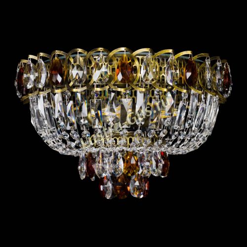 Люстра Астра Бутон №3 чайная под бронзу в Кирове Гусь Хрустальный