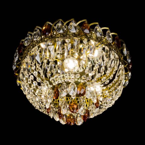 Люстра Астра Бутон №3 чайная под бронзу в Кирове Гусь Хрустальный