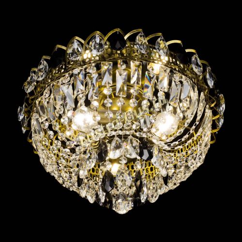 Люстра Астра Бутон №3 черная под бронзу в Кирове Гусь Хрустальный