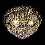 Люстра Астра Бутон №3 фиолетовая под бронзу в Кирове