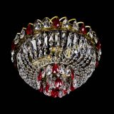 Люстра Астра Бутон №3 красная под бронзу в Кирове