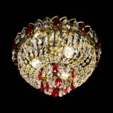 Люстра Астра Бутон №3 красная под бронзу в Кирове