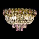 Люстра Астра Бутон №3 розовая под бронзу в Кирове