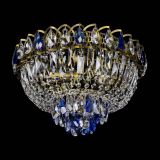 Люстра Астра Бутон №3 синяя под бронзу в Кирове