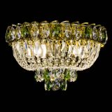 Люстра Астра Бутон №3 зеленая под бронзу в Кирове