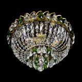 Люстра Астра Бутон №3 зеленая под бронзу в Кирове