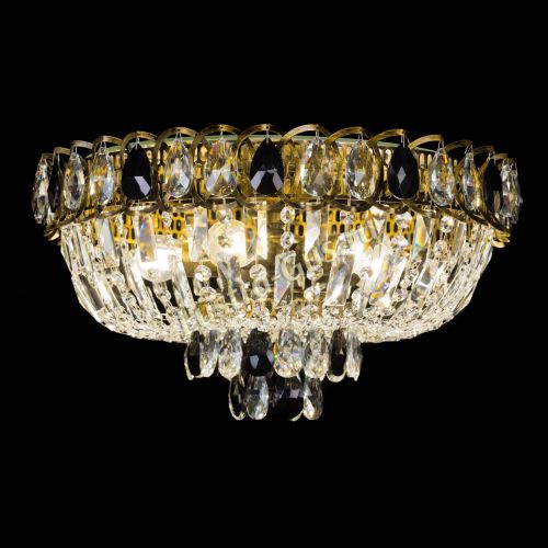 Люстра Астра Бутон №5 черная под бронзу в Кирове Гусь Хрустальный