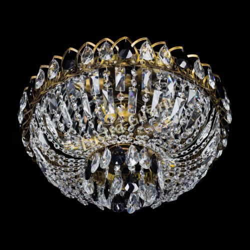 Люстра Астра Бутон №5 черная под бронзу в Кирове Гусь Хрустальный