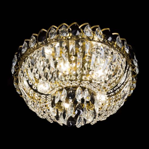 Люстра Астра Бутон №5 черная под бронзу в Кирове Гусь Хрустальный