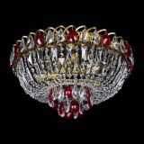 Люстра Астра Бутон №5 красная под бронзу в Кирове