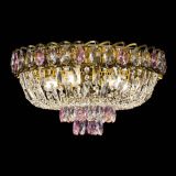 Люстра Астра Бутон №5 розовая под бронзу в Кирове