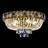 Люстра Астра Бутон №5 синяя под бронзу в Кирове