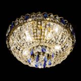 Люстра Астра Бутон №5 синяя под бронзу в Кирове