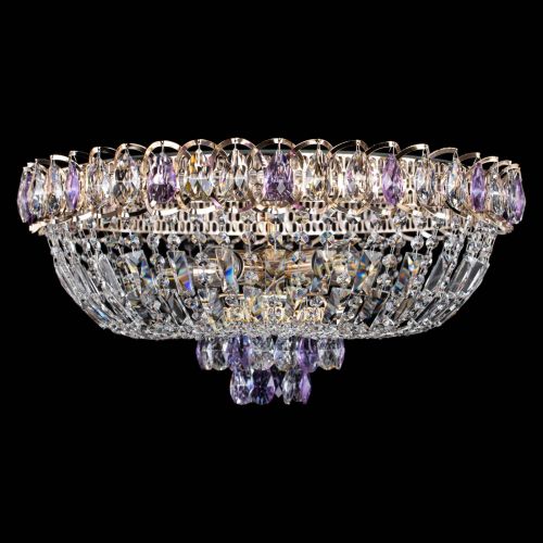 Люстра Астра Бутон №5 фиолетовая в Кирове Гусь Хрустальный