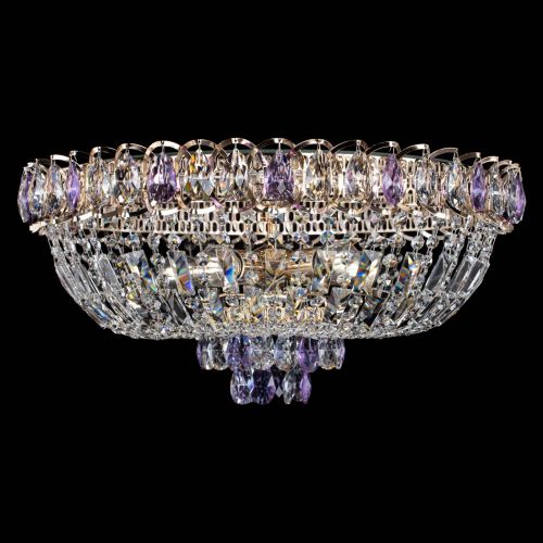 Люстра Астра Бутон №5 фиолетовая в Кирове Гусь Хрустальный