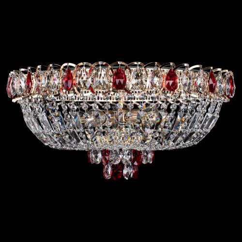 Люстра Астра Бутон №5 красная в Кирове Гусь Хрустальный