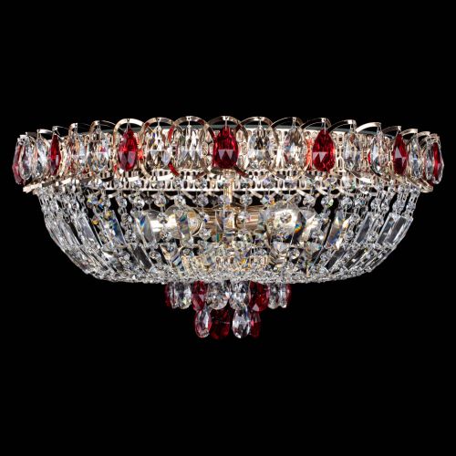 Люстра Астра Бутон №5 красная в Кирове Гусь Хрустальный